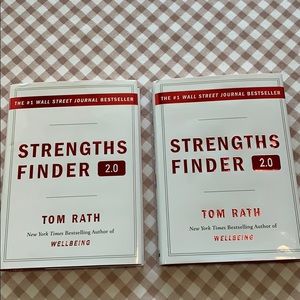 Strengths Finder 2.0, by Tom Rath. Two copies.